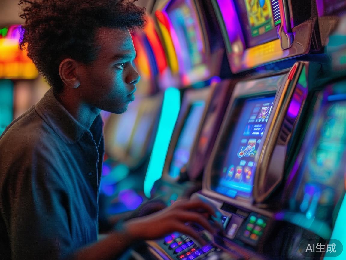 以某些案例为例，比如一位热衷于老虎机游戏的玩家，曾