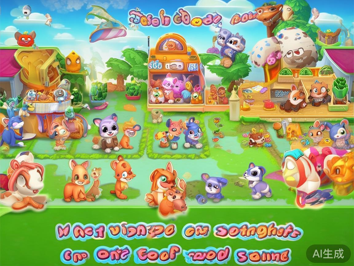 2024年最新最值得一试的虚拟现实和休闲类电子游戏推荐 以宠物养成为核心,结合了拼图和模拟养成元素。玩家可