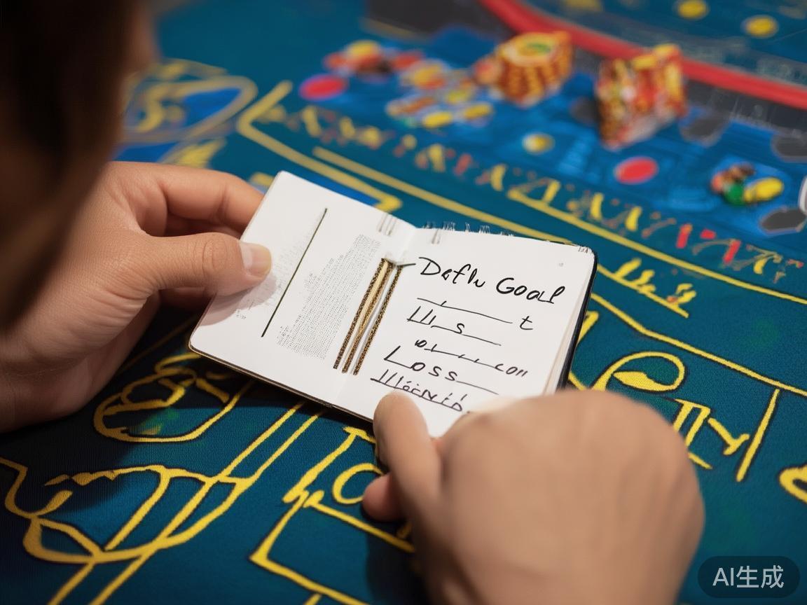 设置合理的赢亏目标：在开始游戏前，要明确每日或每次