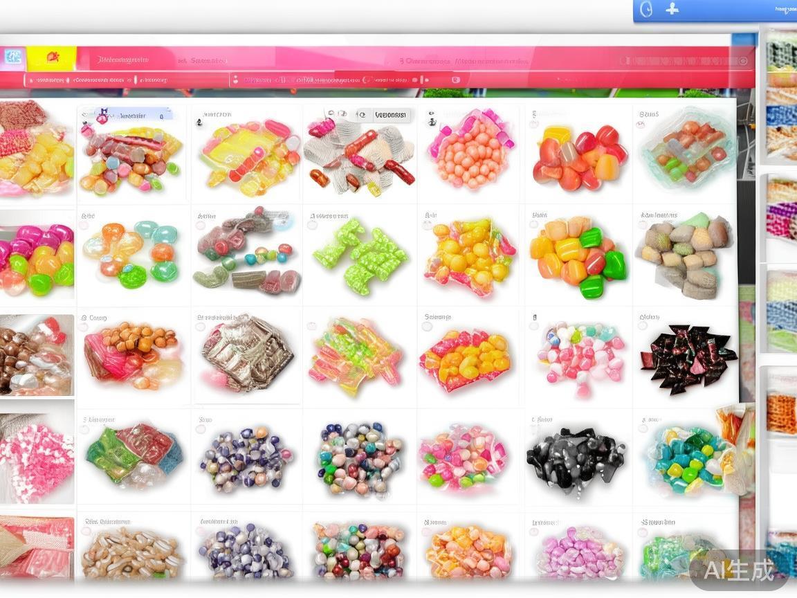 2.&nbsp;浏览产品类别
平台将电子糖果按照口味、包装